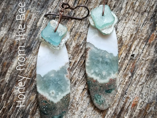 Ocean Jasper earrings