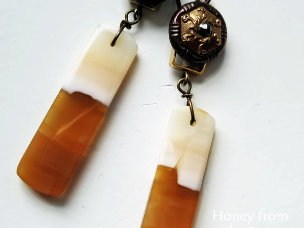 Red Agate earrings
