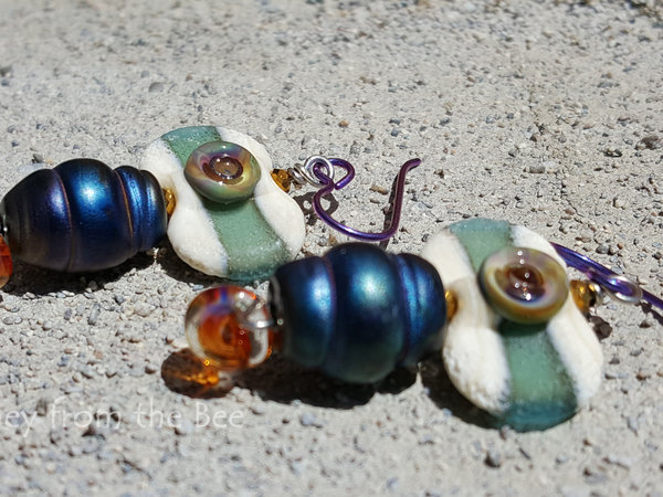 Butterfly artisan earrings