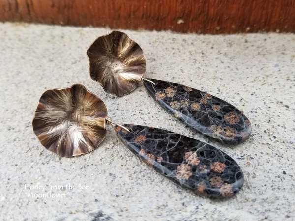 Moonflower Earrings