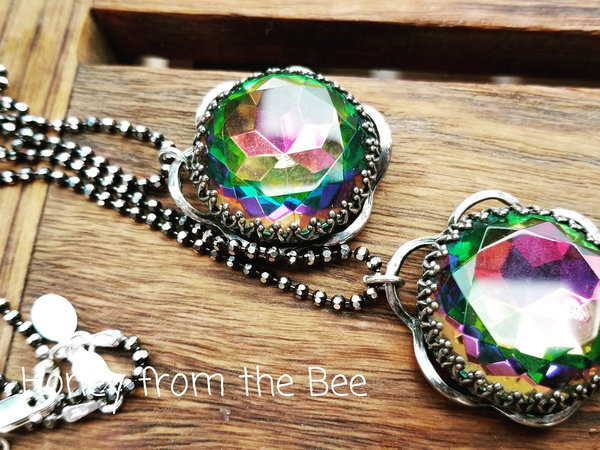 Watermelon Crystal pendant